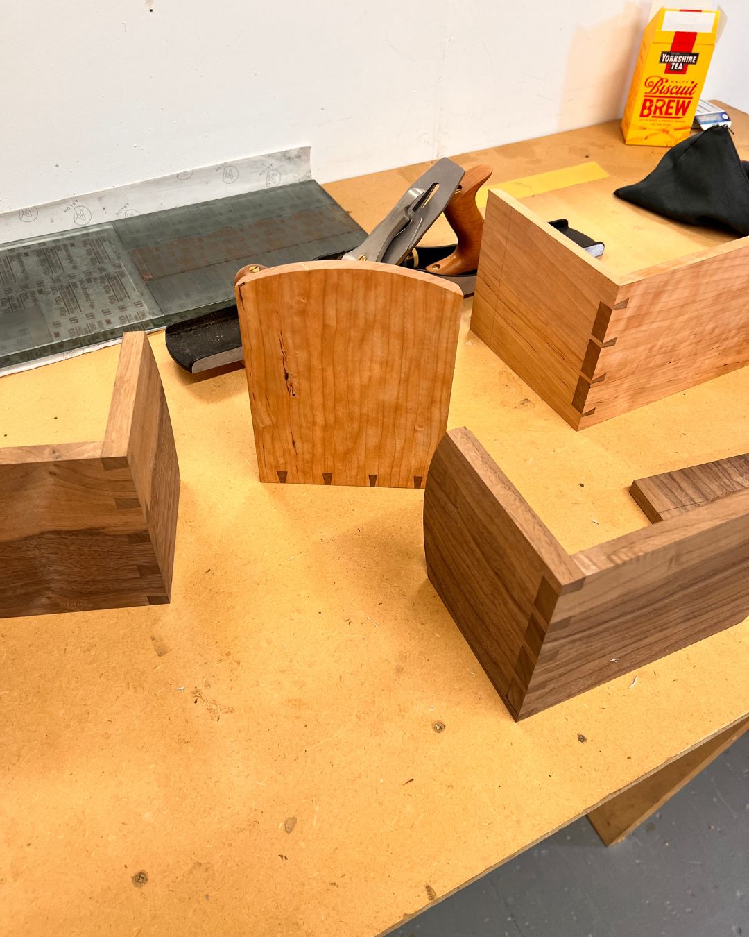 Precision dovetail work from the opening half-term
